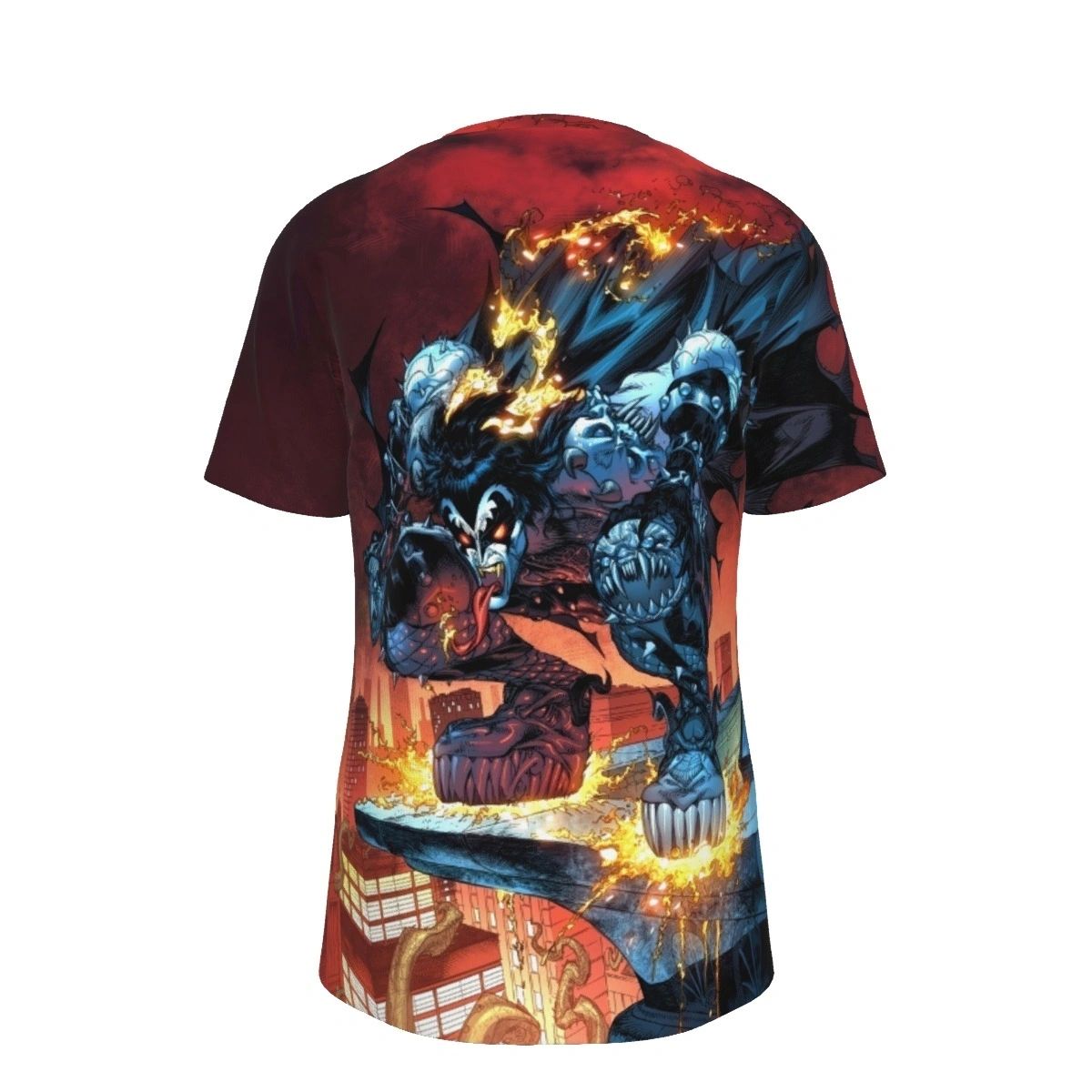 KISS THE DEMON ALL OVER PRINT SHIRTS