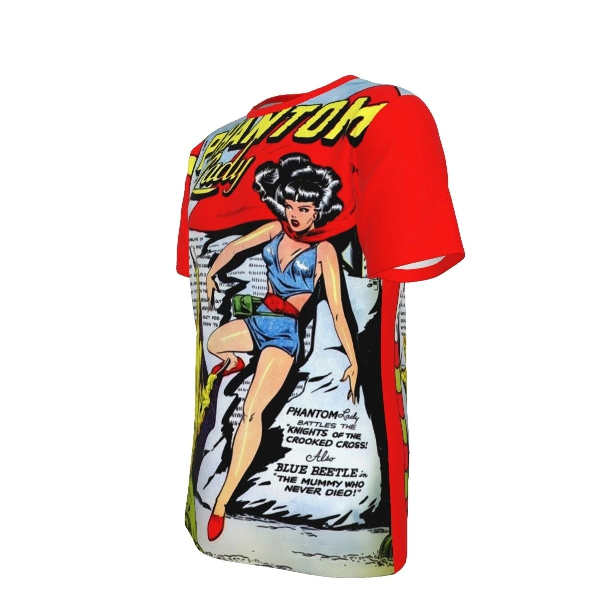 PHANTOM LADY 13 ALL OVER PRINT SHIRTS -1947