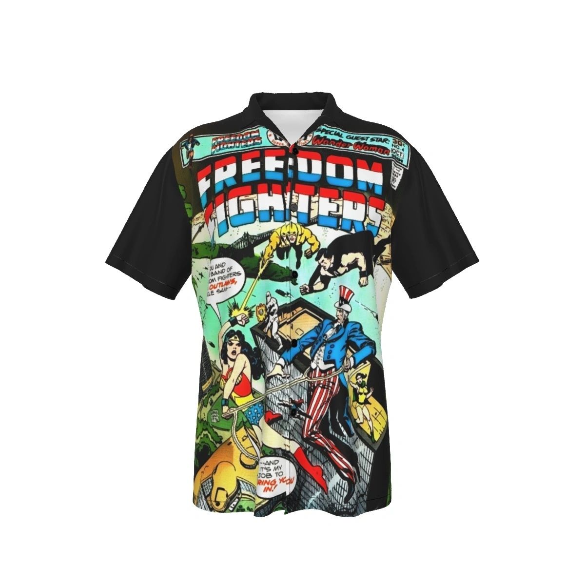 FREEDOM FIGHTER 4 ALL OVER PRINT SHIRTS