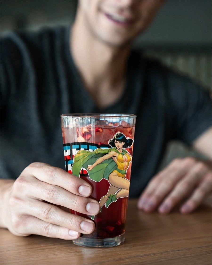 PHANTOM LADY READY Pint Glass (with Free Shipping)