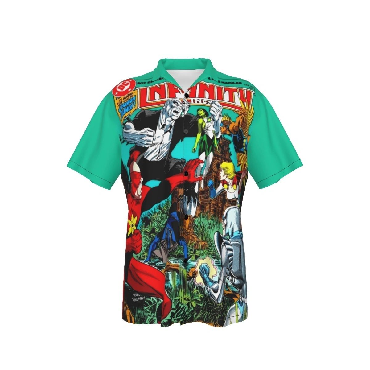 INFINITY INC 3 ALL OVER PRINT SHIRTS
