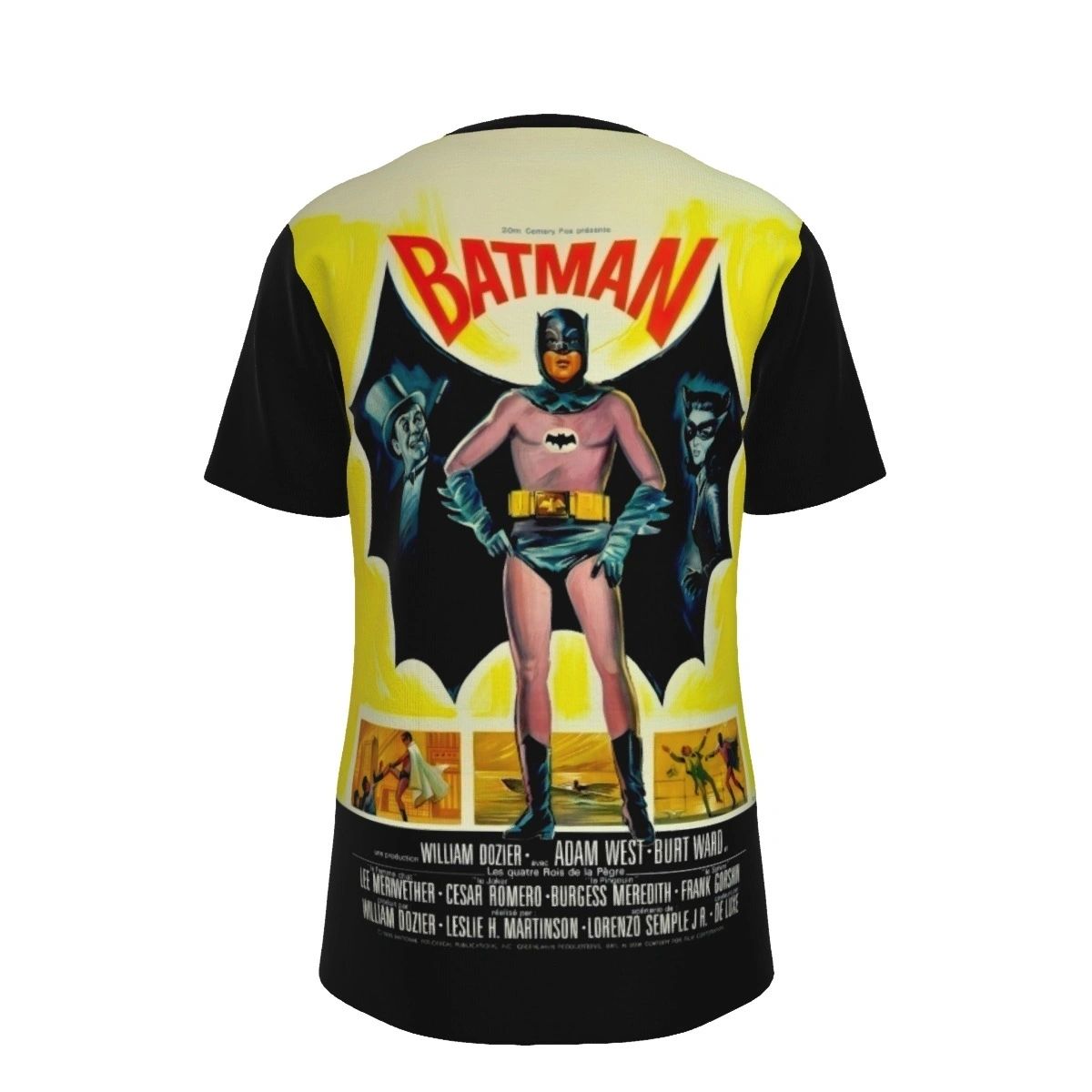 ORIGINAL BATMAN MOVIE POSTER ALL OVER PRINT SHIRTS