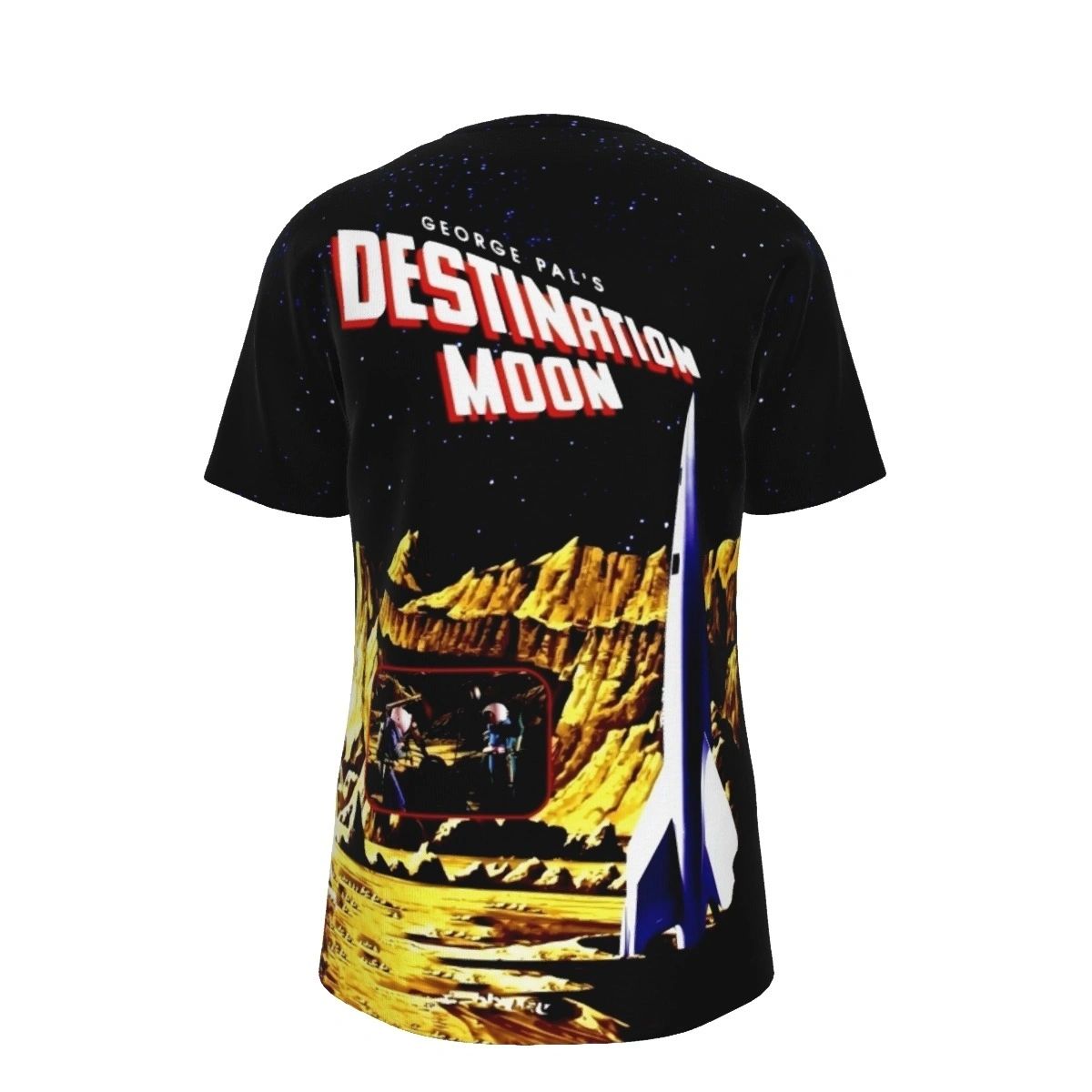 DESTINATION MOON MOVIE POSTER 2 ALL OVER PRINT SHIRTS
