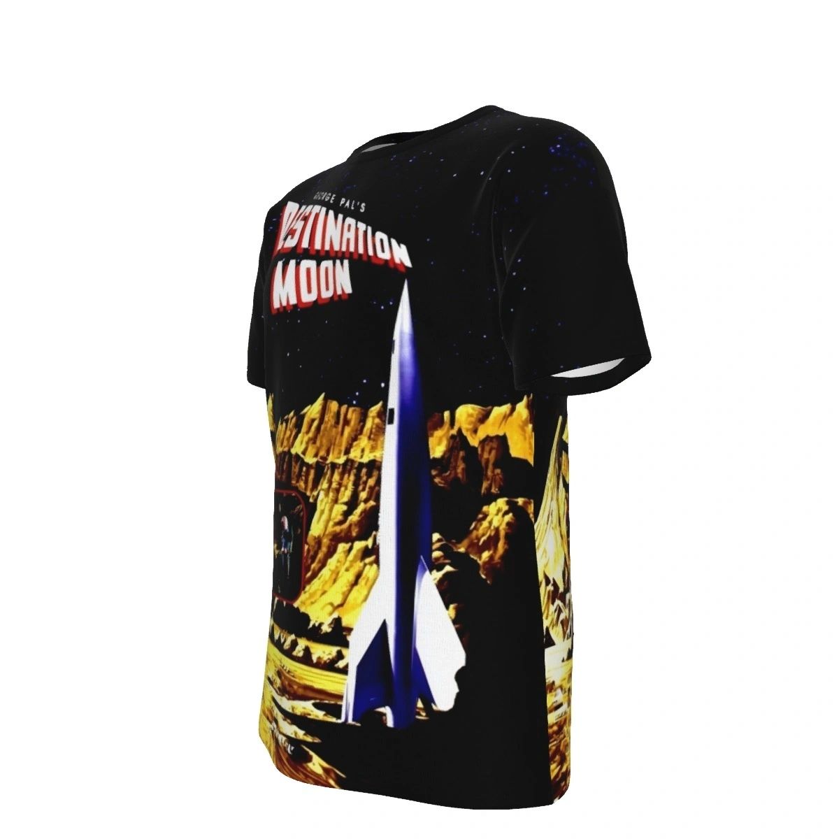 DESTINATION MOON MOVIE POSTER 2 ALL OVER PRINT SHIRTS
