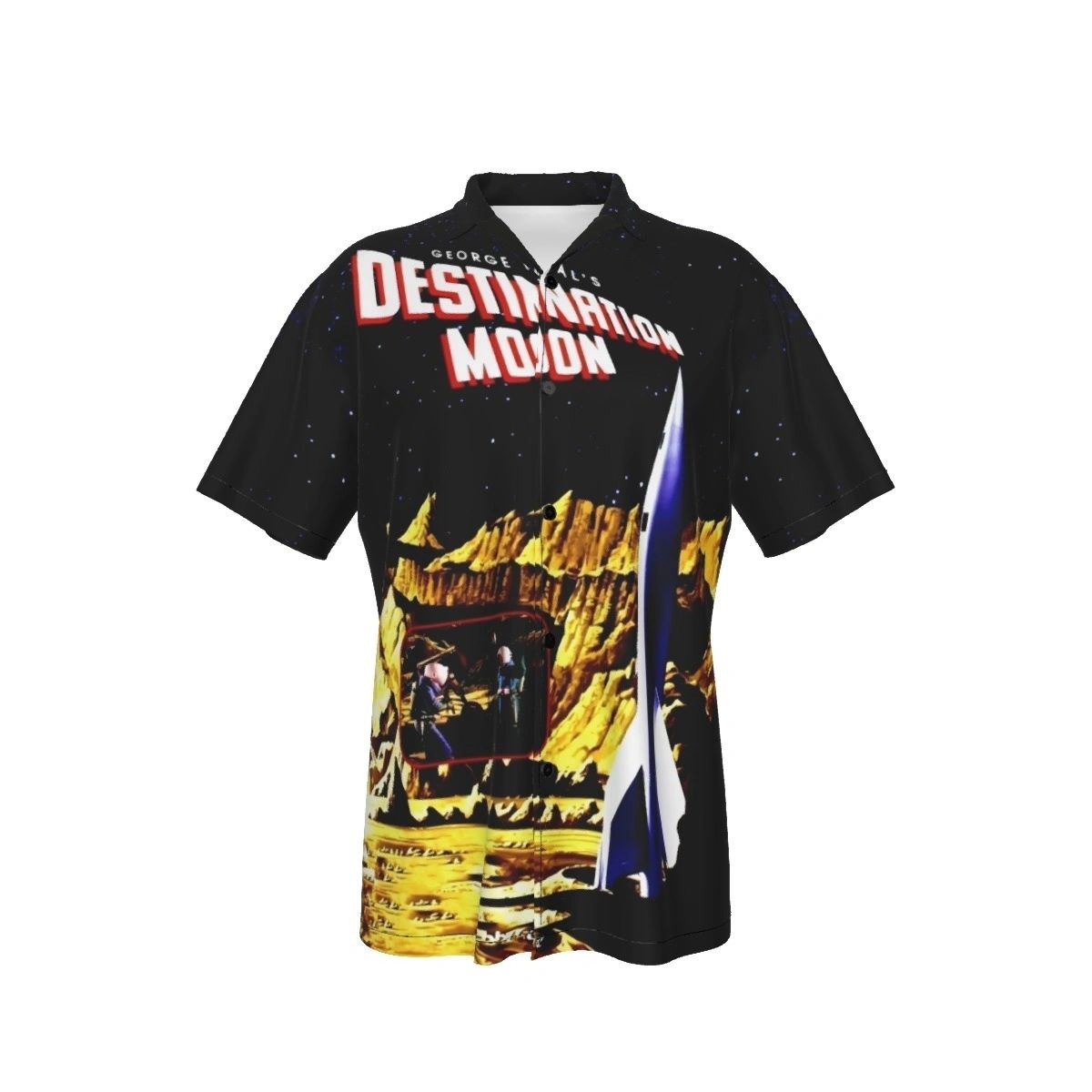 DESTINATION MOON MOVIE POSTER 2 ALL OVER PRINT SHIRTS
