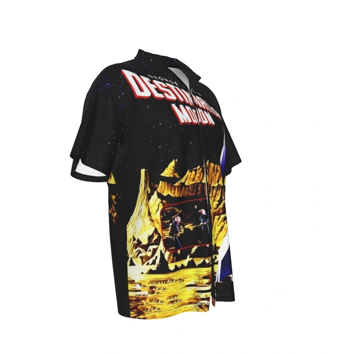 DESTINATION MOON MOVIE POSTER 2 ALL OVER PRINT SHIRTS