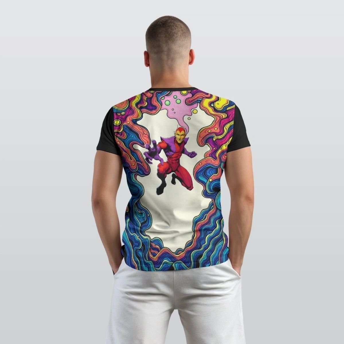 REEP DAGGLE READY ALL OVER PRINT SHIRTS- CHAMELEON BOY OF THE LEGION READY SERIES
