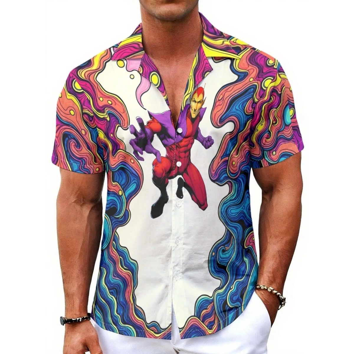 REEP DAGGLE READY ALL OVER PRINT SHIRTS- CHAMELEON BOY OF THE LEGION READY SERIES