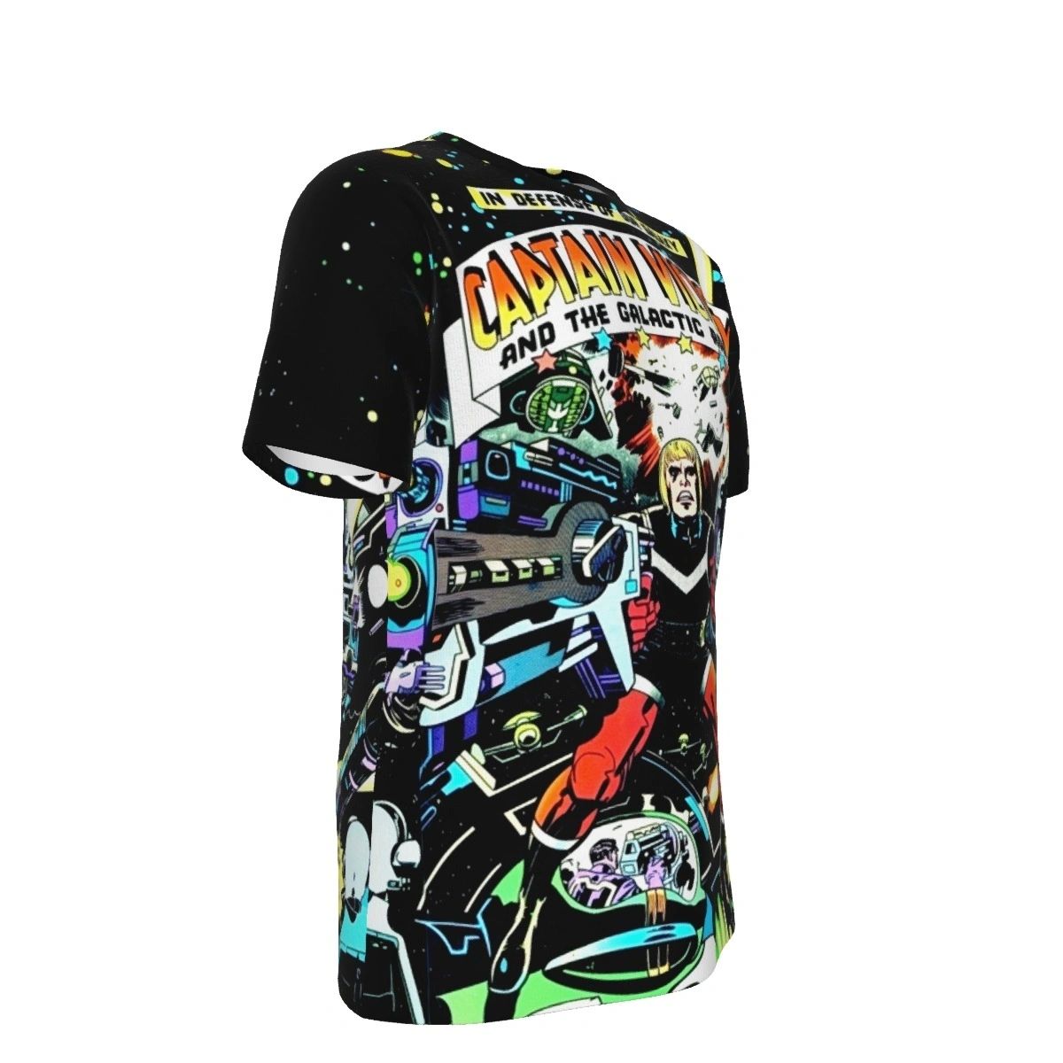 CAPTAIN VICTORY AND THE GALACTIC RANGERS 1 ALL OVER PRINT SHIRTS- JACK KIRBY