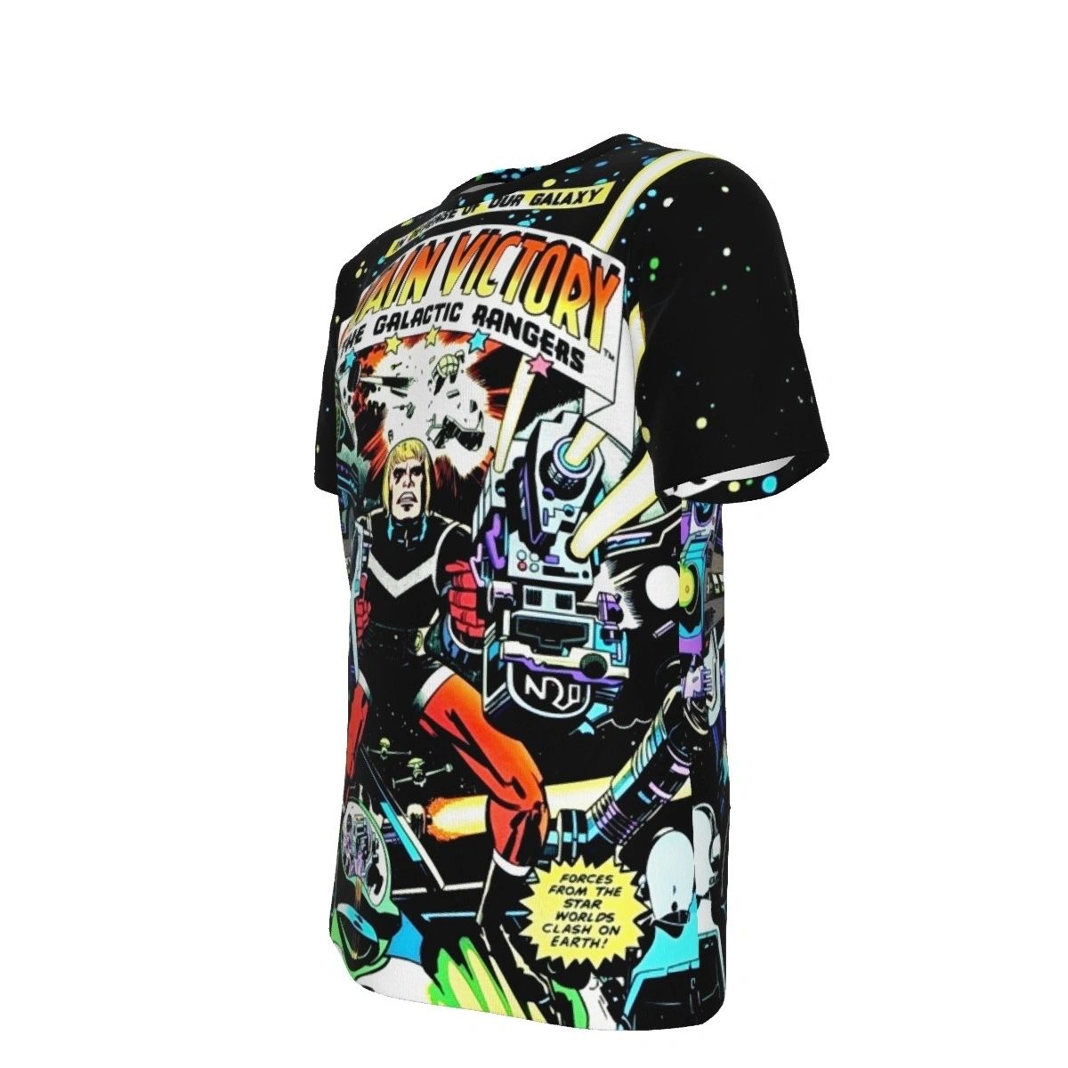 CAPTAIN VICTORY AND THE GALACTIC RANGERS 1 ALL OVER PRINT SHIRTS- JACK KIRBY