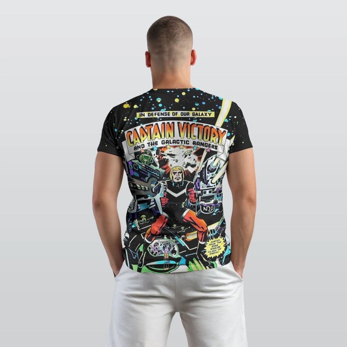 CAPTAIN VICTORY AND THE GALACTIC RANGERS 1 ALL OVER PRINT SHIRTS- JACK KIRBY