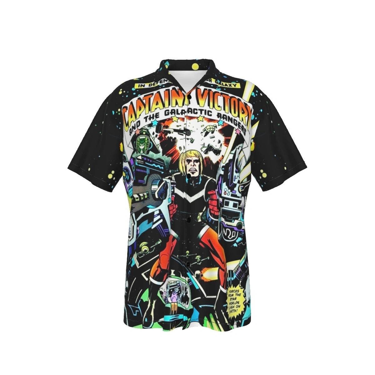 CAPTAIN VICTORY AND THE GALACTIC RANGERS 1 ALL OVER PRINT SHIRTS- JACK KIRBY