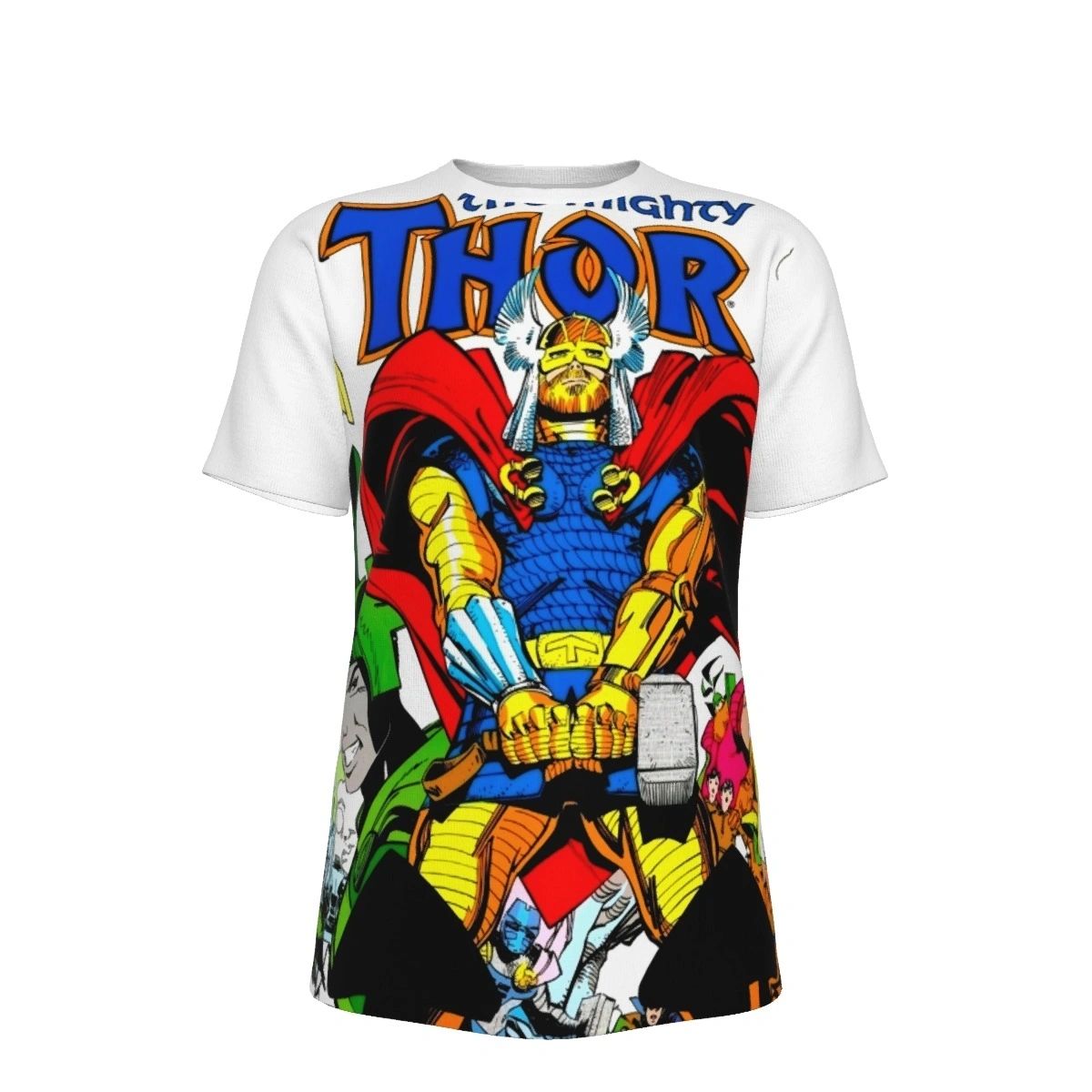 THOR 382 ALL OVER PRINT SHIRTS-WALT SIMONSON