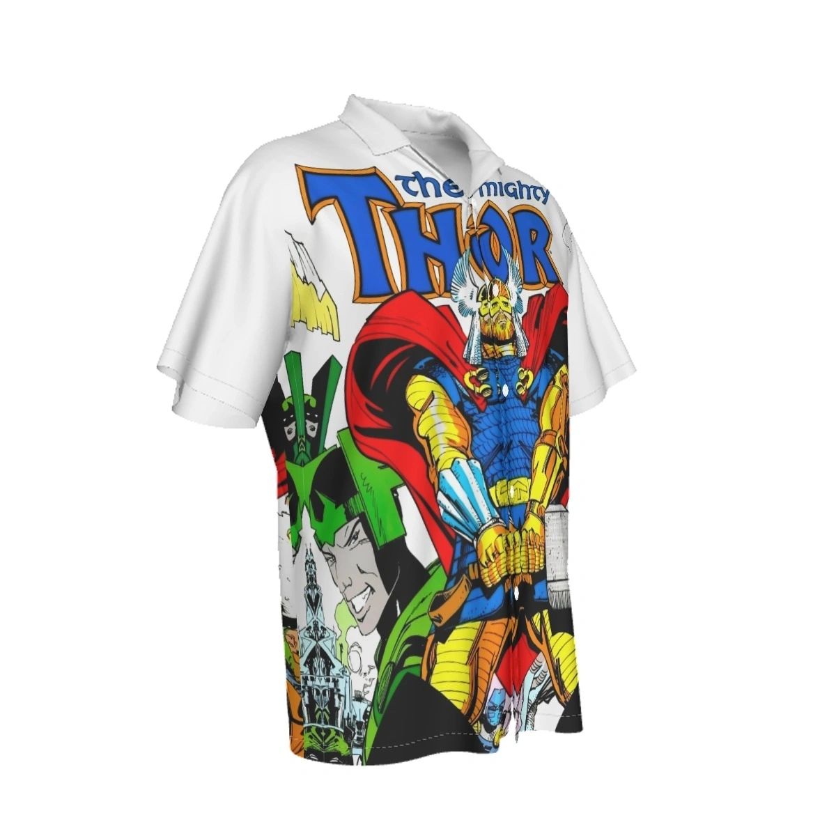 THOR 382 ALL OVER PRINT SHIRTS-WALT SIMONSON