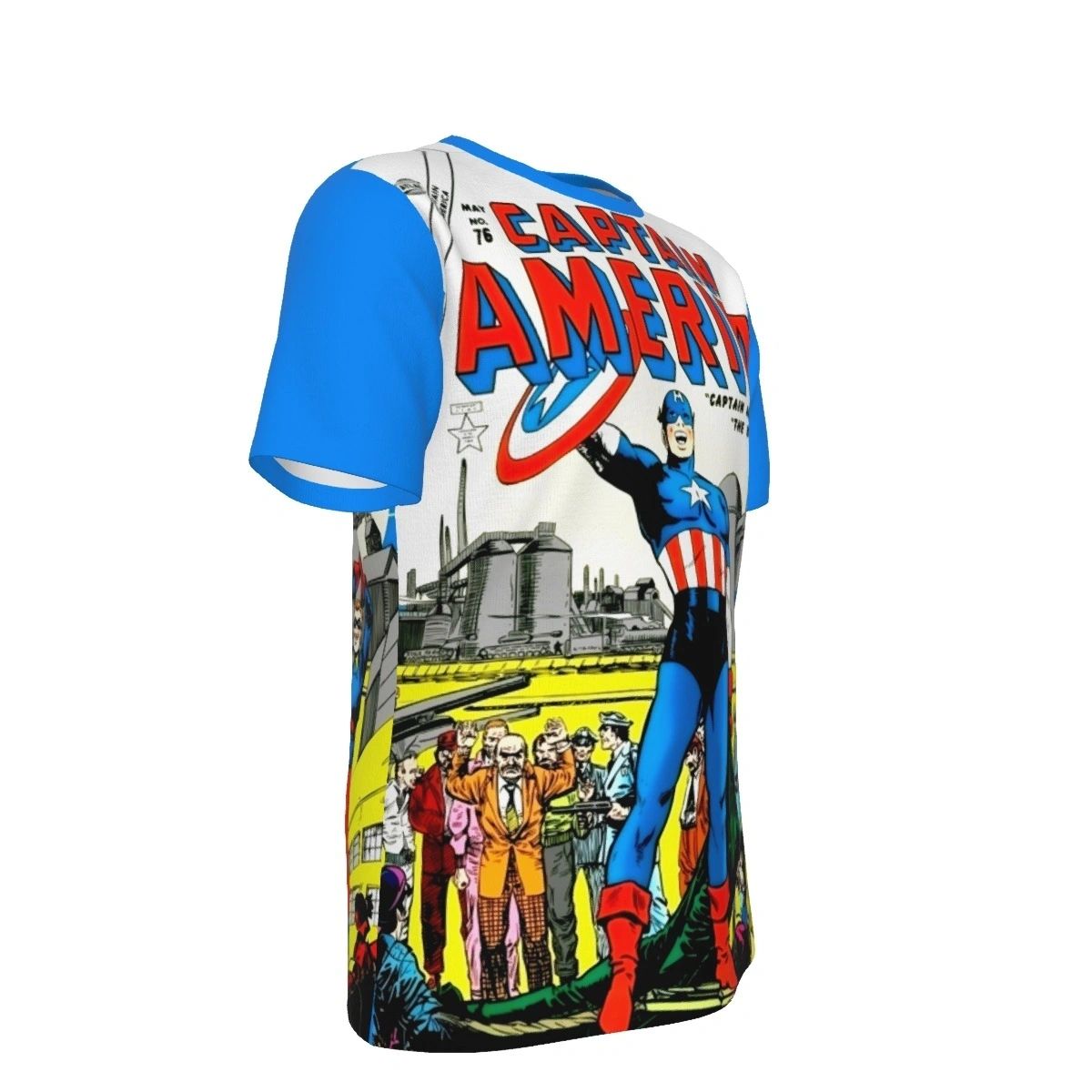 CAPTAIN AMERICA 76 ALL OVER PRINT SHIRTS