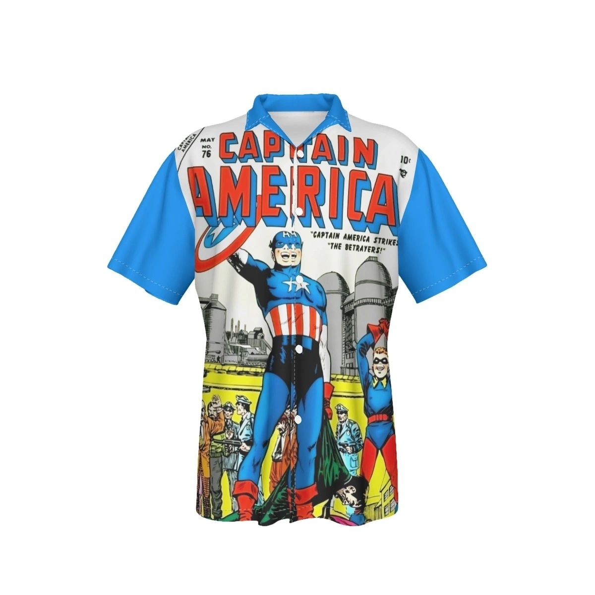 CAPTAIN AMERICA 76 ALL OVER PRINT SHIRTS