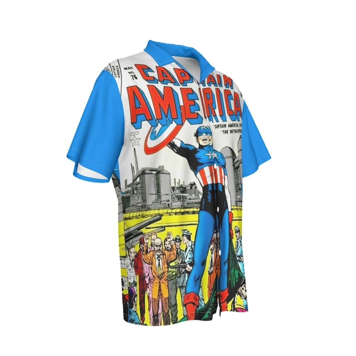 CAPTAIN AMERICA 76 ALL OVER PRINT SHIRTS