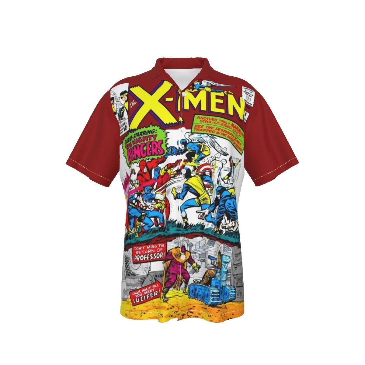 XMEN 9 ALL OVER PRINT SHIRTS - AVENGERS