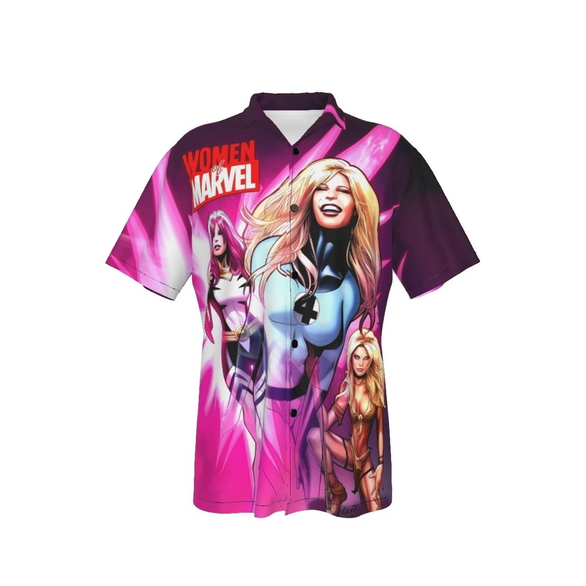 WOMEN OF MARVEL 2 OF 2 All-Over Print Shirt