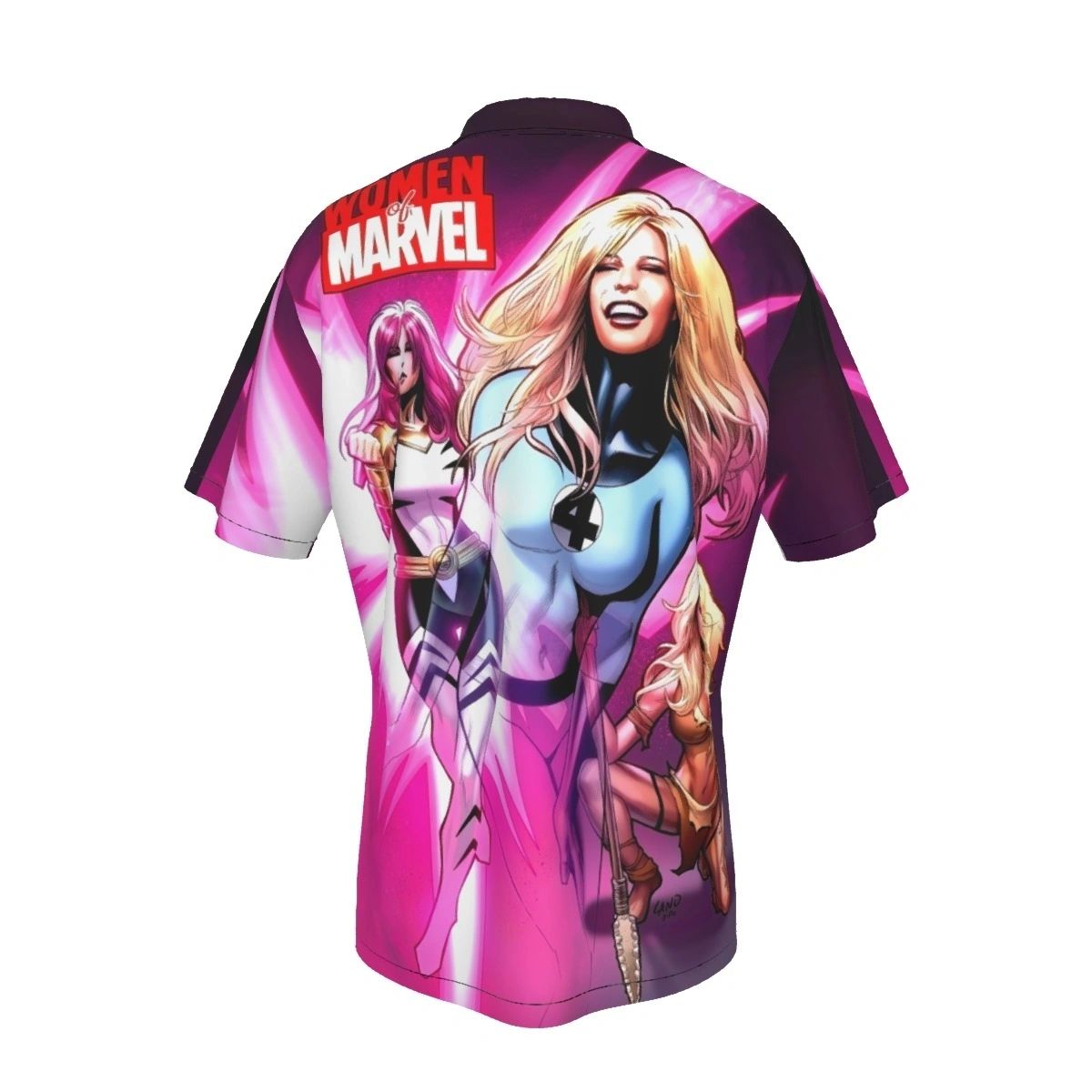 WOMEN OF MARVEL 2 OF 2 All-Over Print Shirt