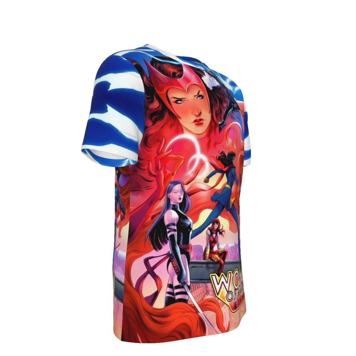 WOMEN OF MARVEL 5 V2 All-Over Print Shirt