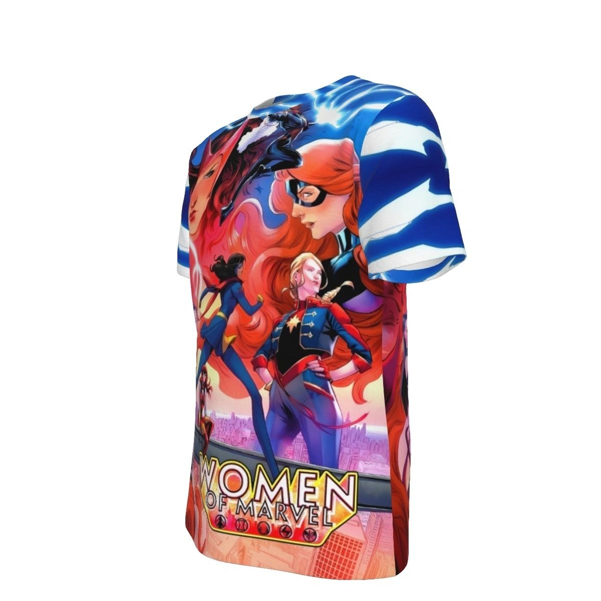 WOMEN OF MARVEL 5 V2 All-Over Print Shirt