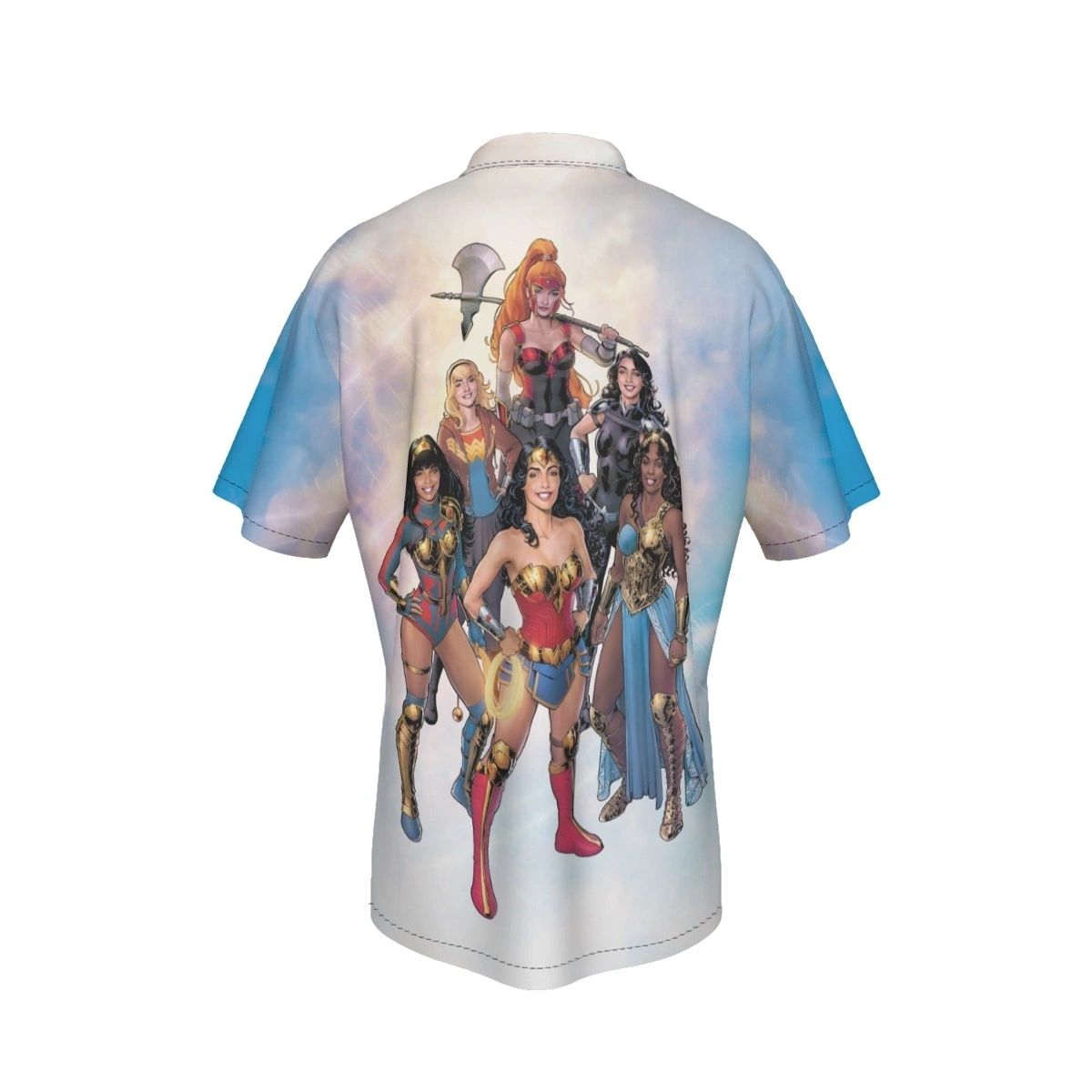 WONDER WOMAN 800 VAR Jamal Campbell All-Over Print Shirt - COVER C
