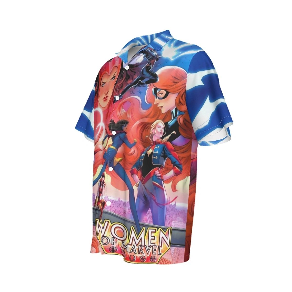 WOMEN OF MARVEL 5 V2 All-Over Print Shirt