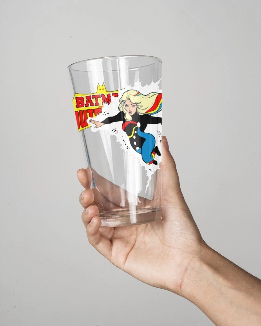 HALO READY Pint Glass (with Free Shipping) -BATMAN AND THE OUTSIDERS READY SERIES