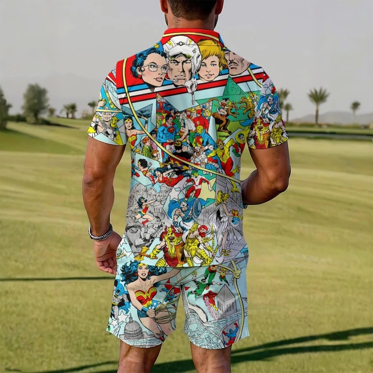 WONDER WOMAN POLO SPORTSWEAR SET