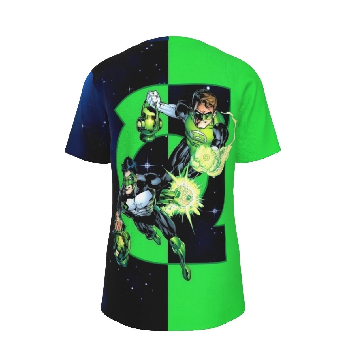 GREEN LANTERN 100 ALL OVER PRINT SHIRT AND TANK - HAL AND KYLE