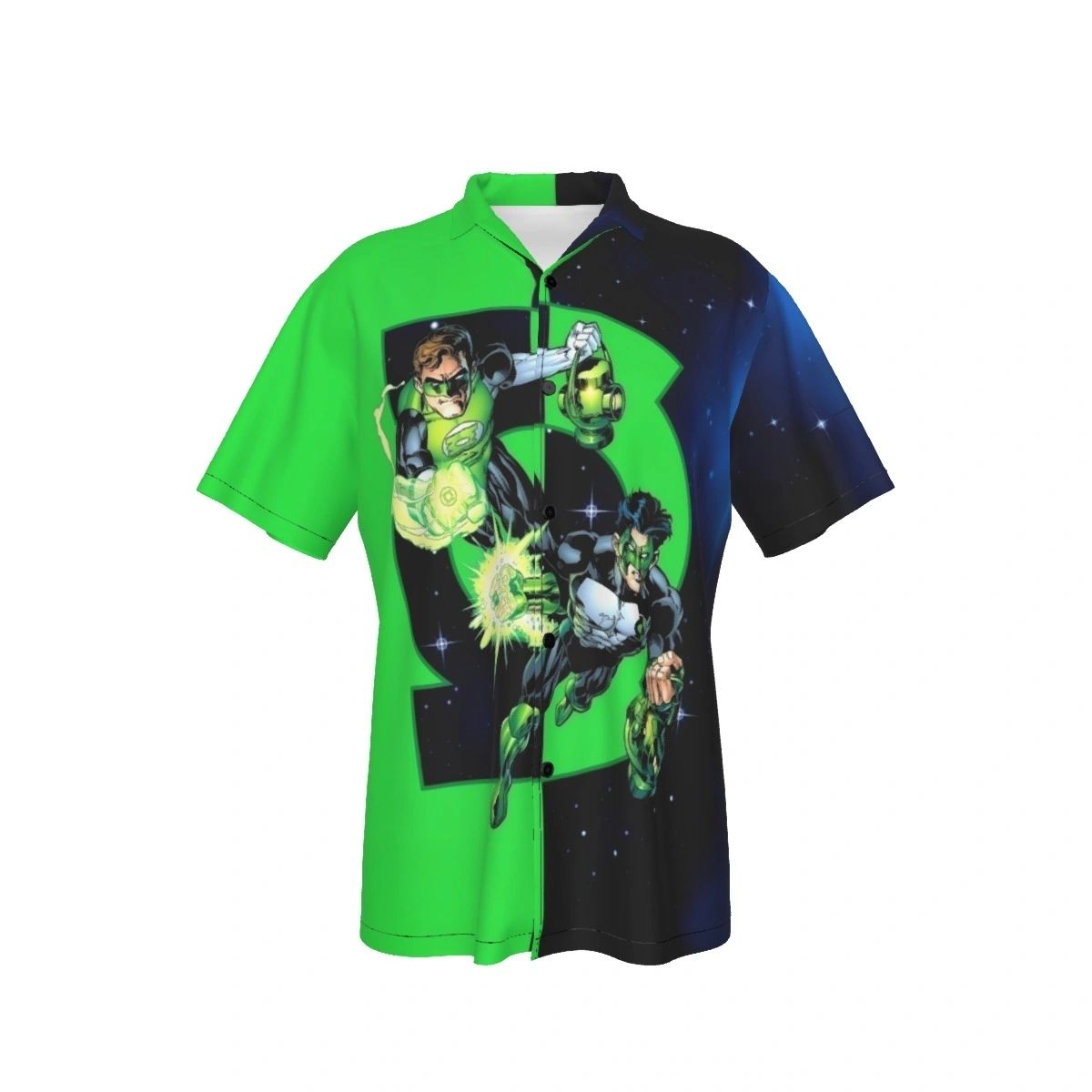 GREEN LANTERN 100 ALL OVER PRINT SHIRT AND TANK - HAL AND KYLE