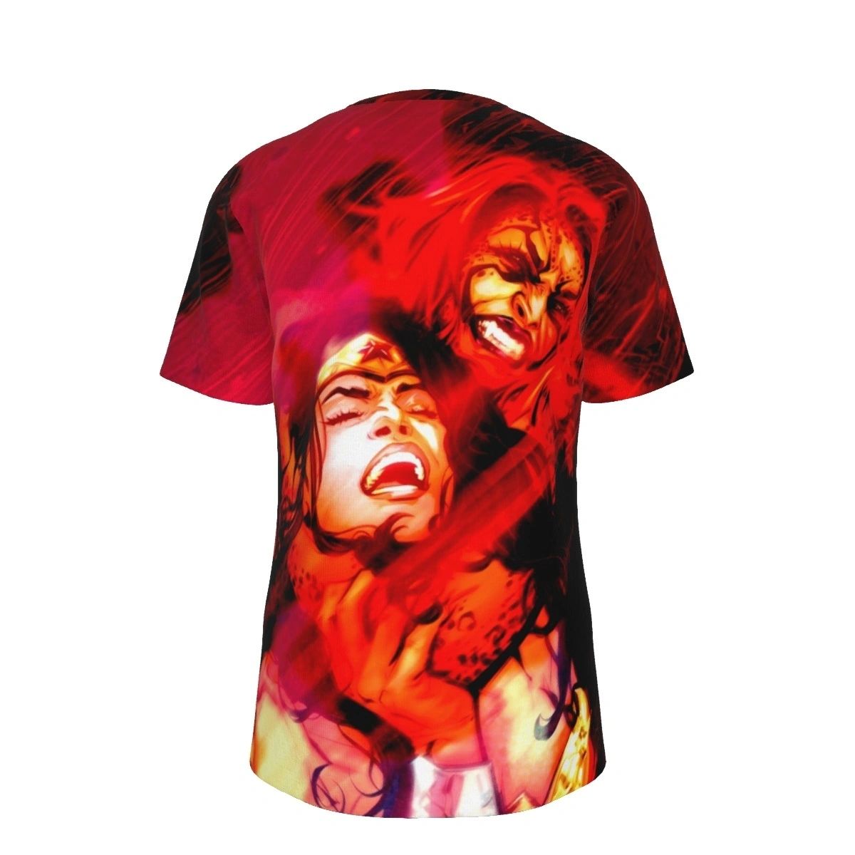 WONDER WOMAN VS CHEETAH ALL OVER PRINT SHIRT AND TANK