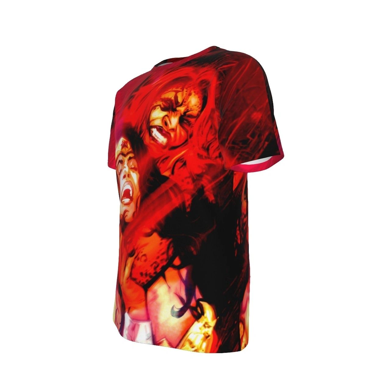 WONDER WOMAN VS CHEETAH ALL OVER PRINT SHIRT AND TANK