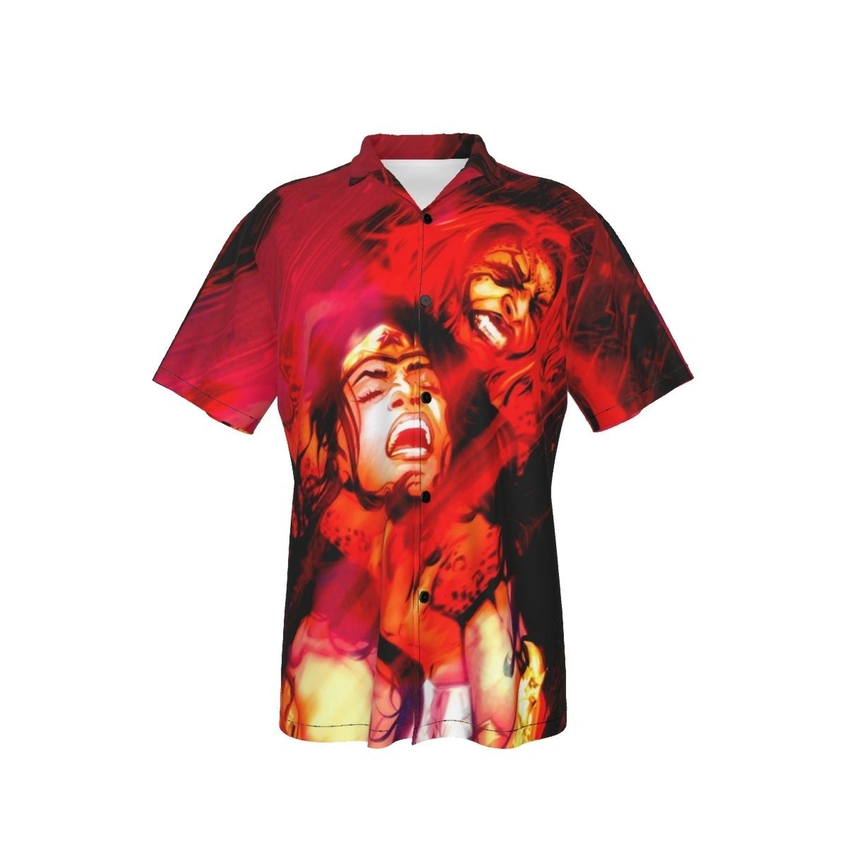 WONDER WOMAN VS CHEETAH ALL OVER PRINT SHIRT AND TANK