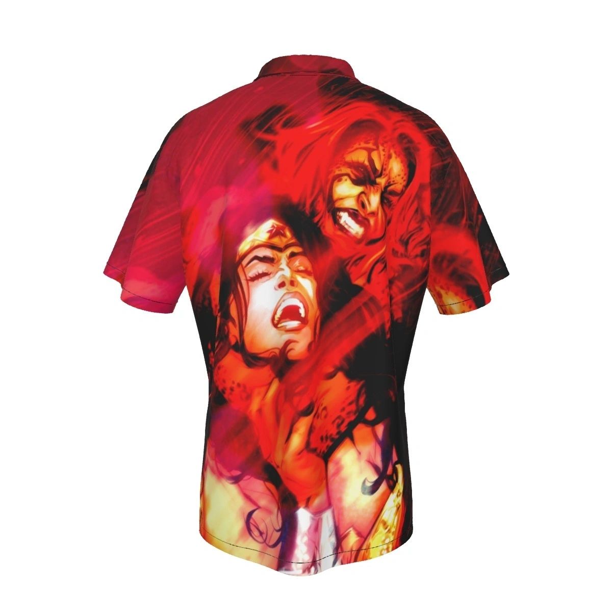 WONDER WOMAN VS CHEETAH ALL OVER PRINT SHIRT AND TANK