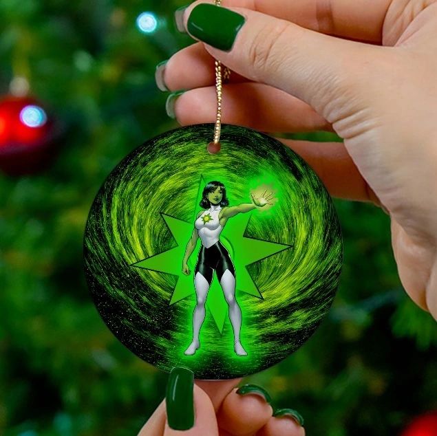 JADE READY CHRISTMAS TREE ORNAMENT