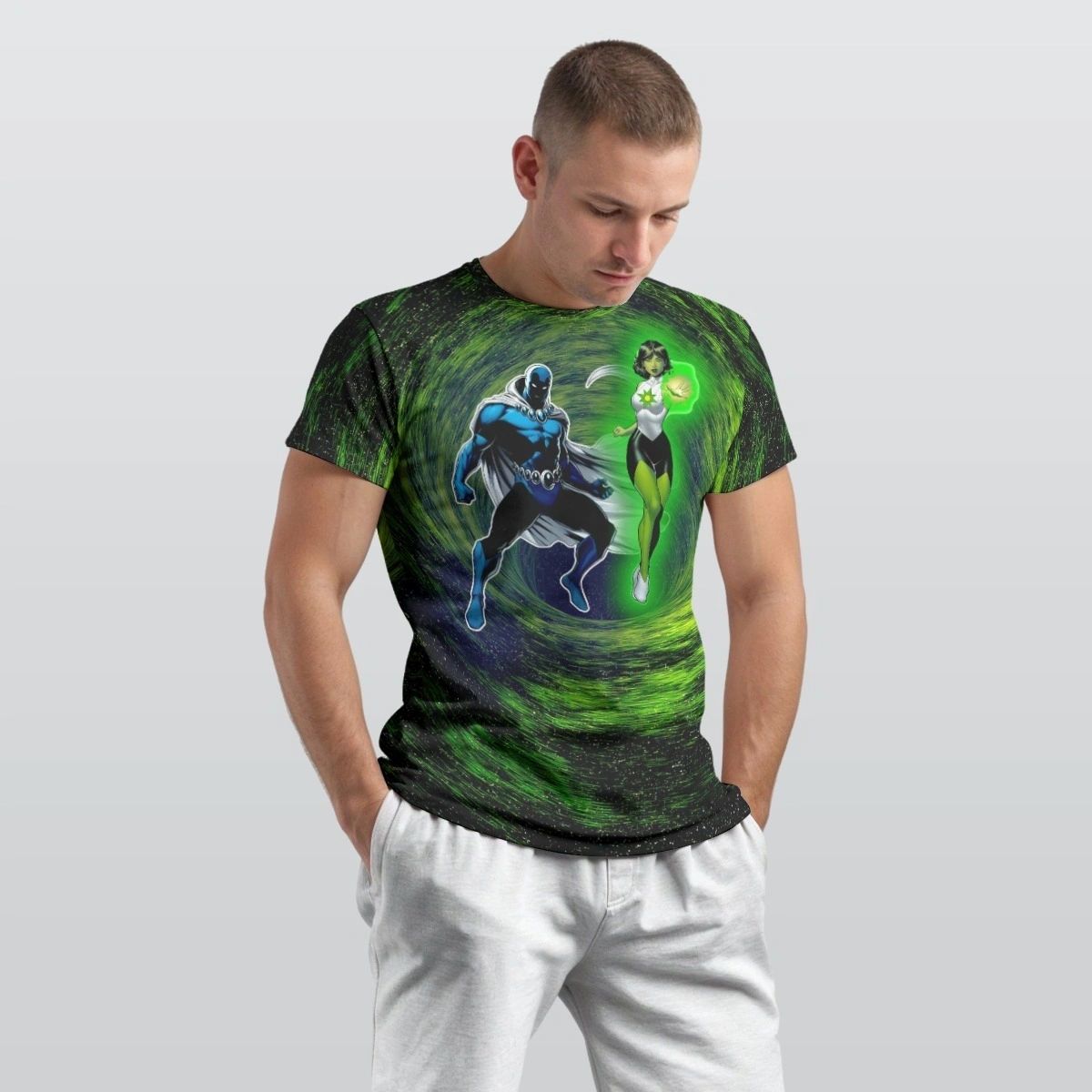 OBSIDIAN AND JADE READY ALL OVER PRINT SHIRTS- PART OF THE JSA READY SERIES