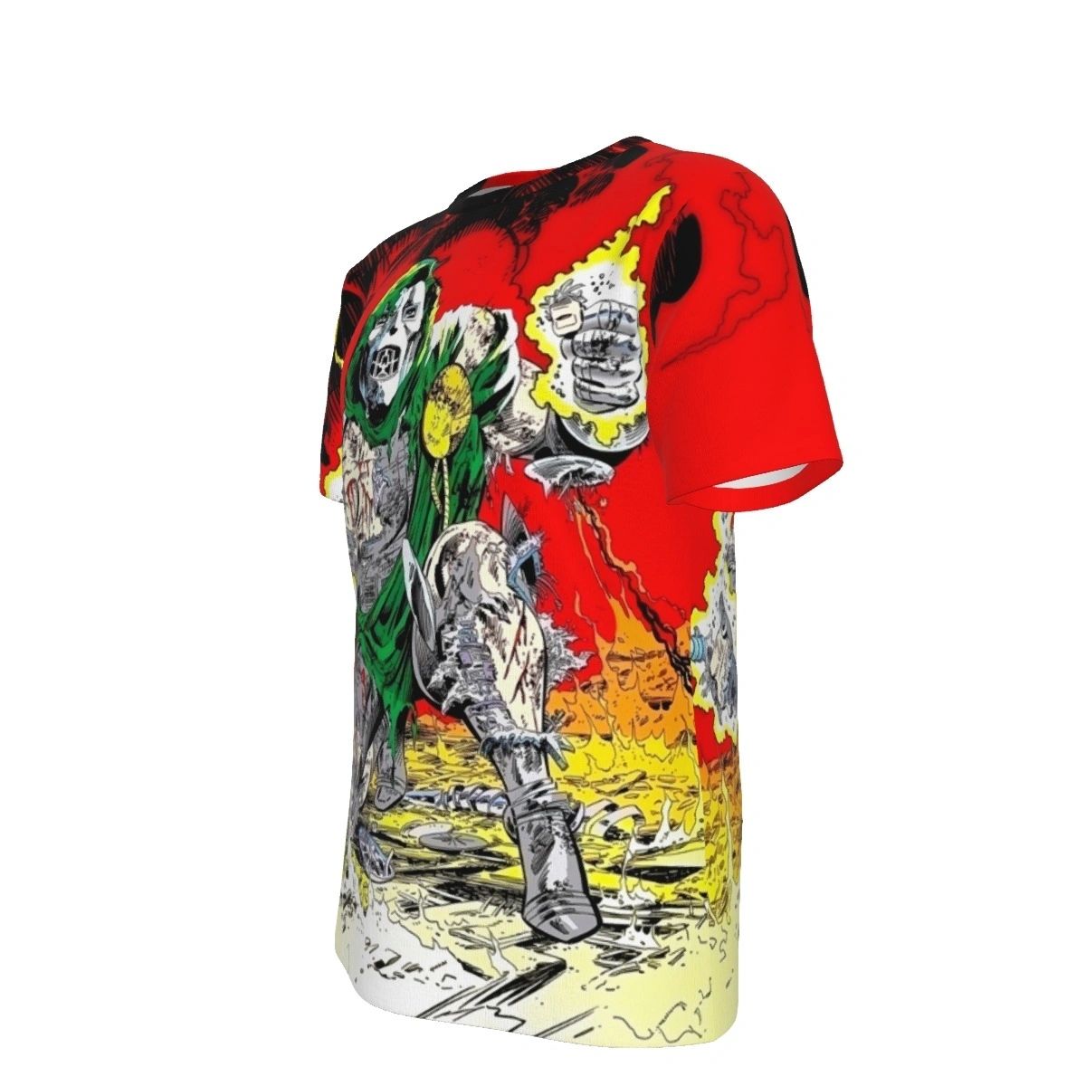 SECRET WARS 10 DOOM ALL OVER PRINT SHIRT AND TANK