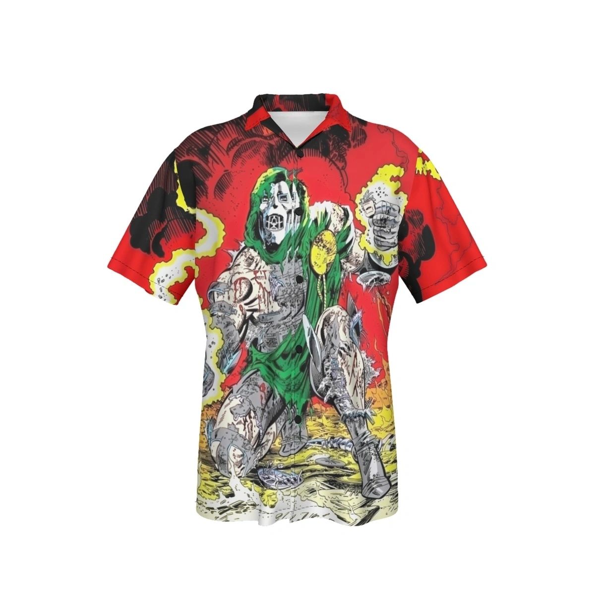 SECRET WARS 10 DOOM ALL OVER PRINT SHIRT AND TANK