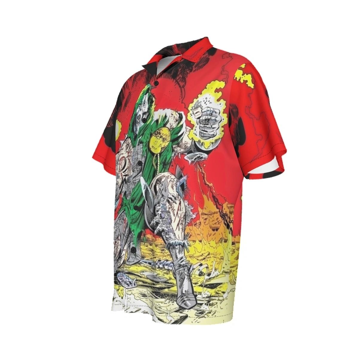 SECRET WARS 10 DOOM ALL OVER PRINT SHIRT AND TANK