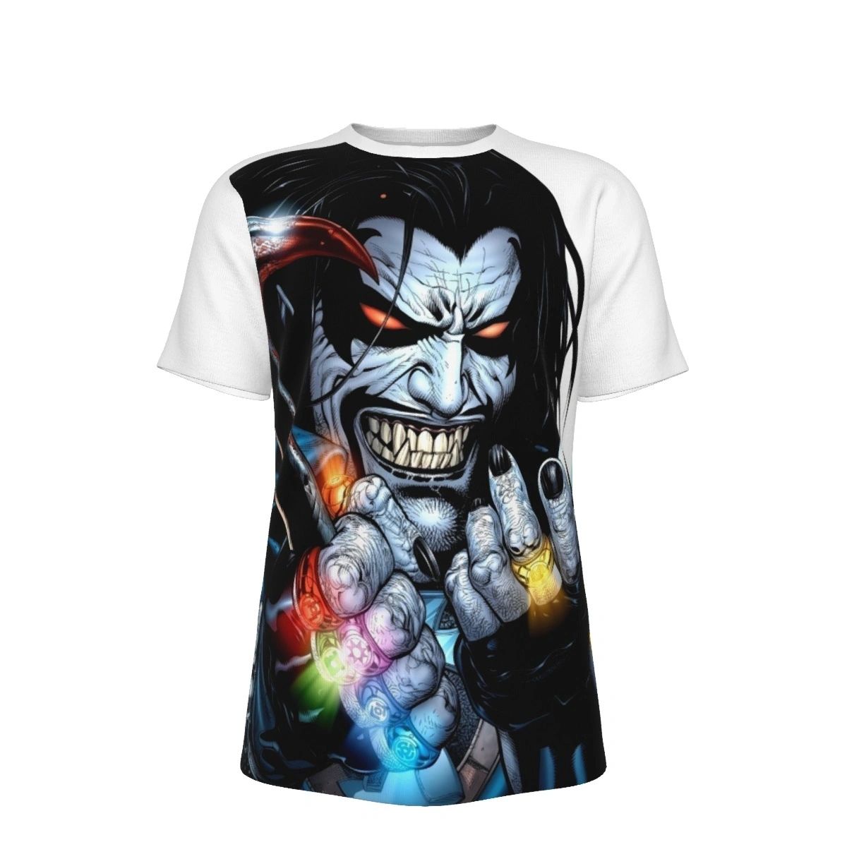 LOBO LANTERN RINGS ALL OVER PRINT SHIRT AND TANK