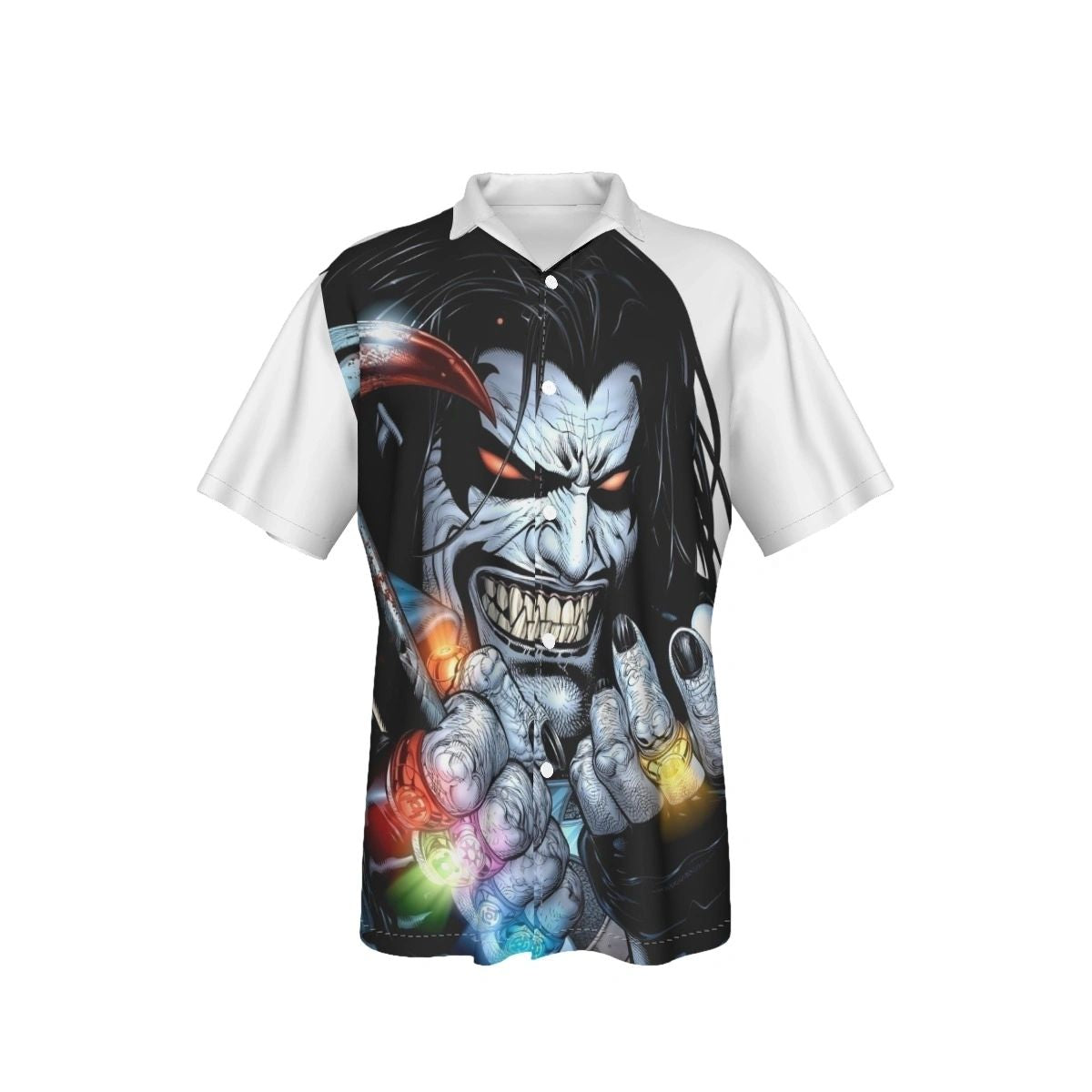 LOBO LANTERN RINGS ALL OVER PRINT SHIRT AND TANK