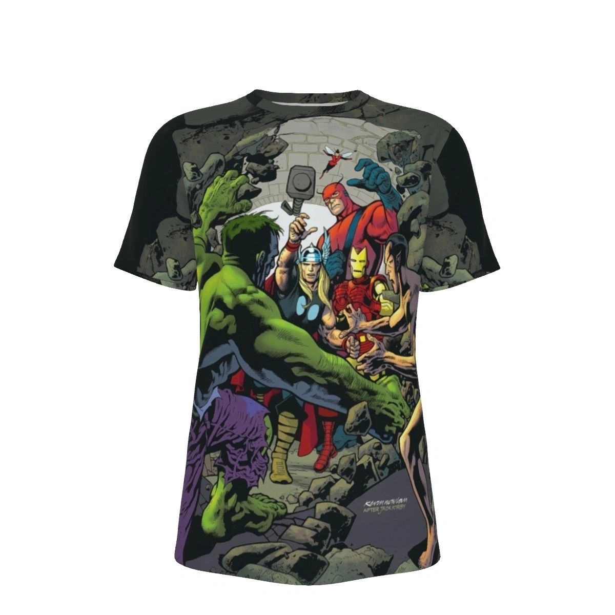 OVERSTREET GUIDE COVER ALL OVER PRINT SHIRT AND TANK