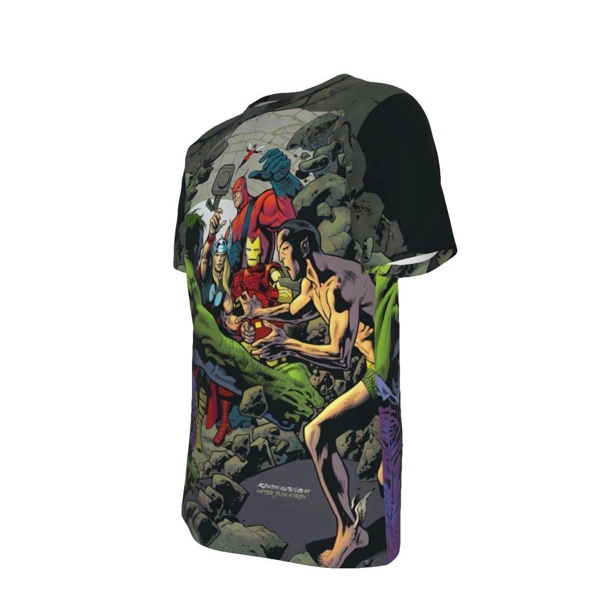 OVERSTREET GUIDE COVER ALL OVER PRINT SHIRT AND TANK