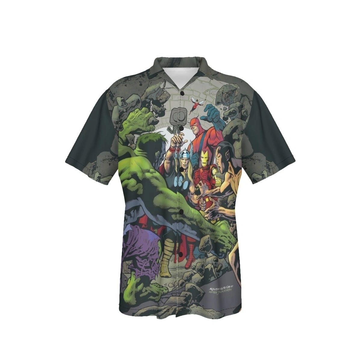 OVERSTREET GUIDE COVER ALL OVER PRINT SHIRT AND TANK