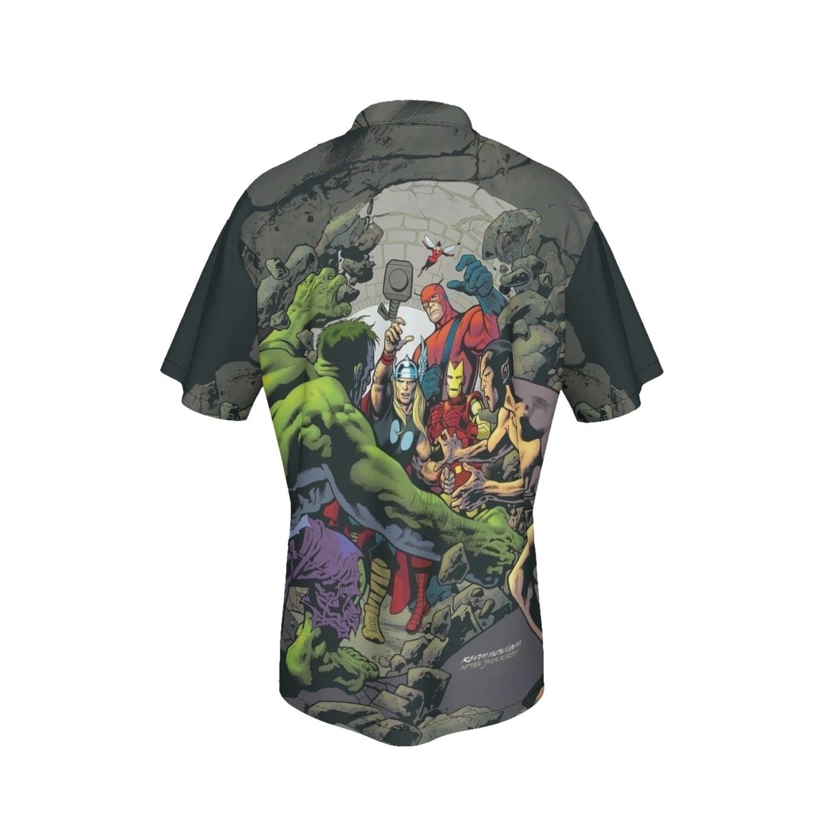 OVERSTREET GUIDE COVER ALL OVER PRINT SHIRT AND TANK
