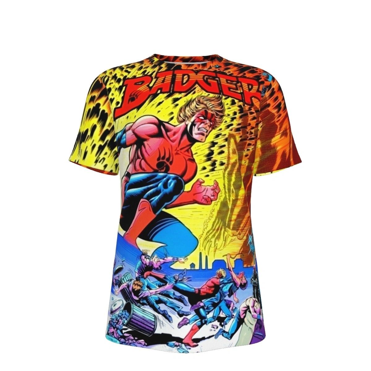 BADGER 1 ALL OVER PRINT SHIRT AND TANK