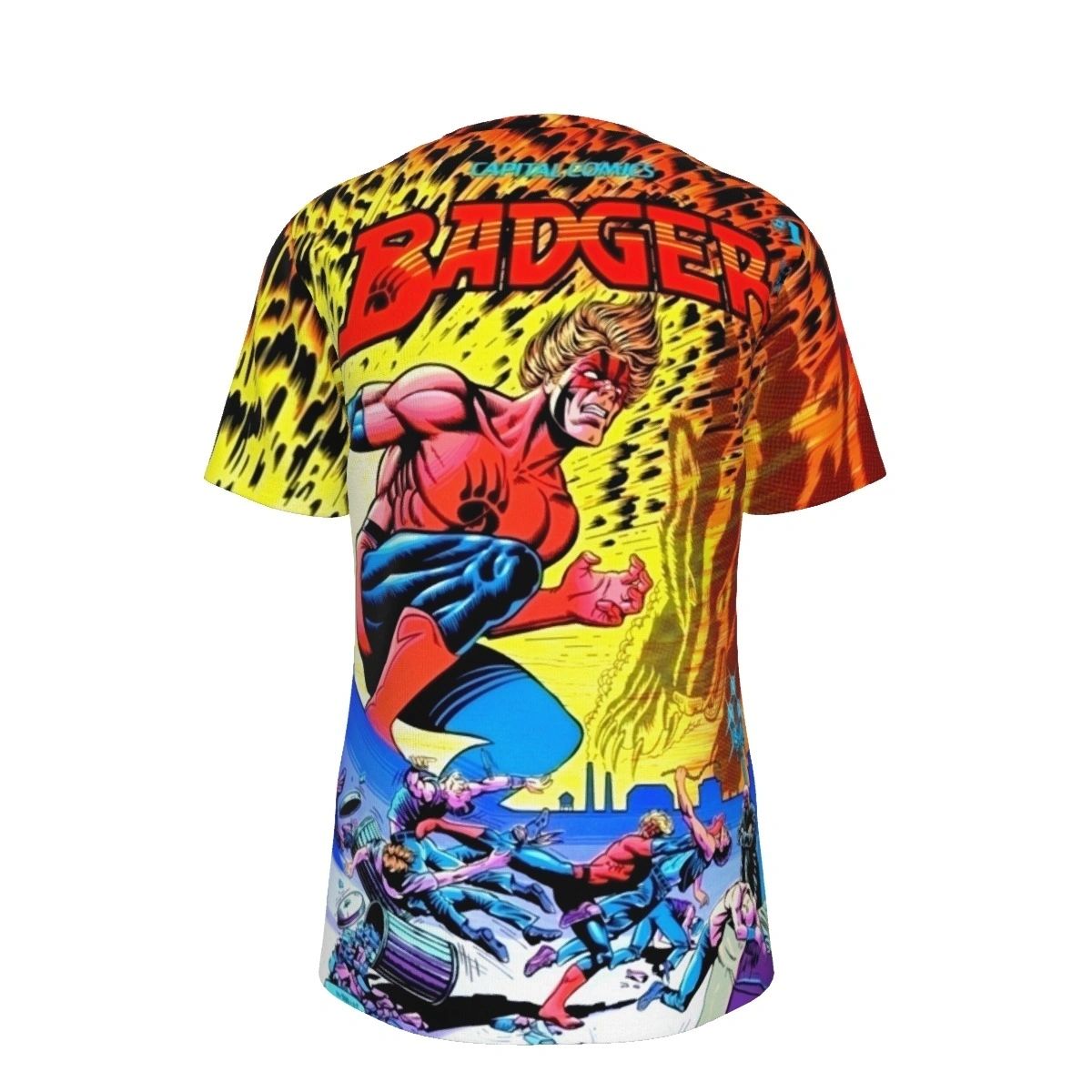 BADGER 1 ALL OVER PRINT SHIRT AND TANK