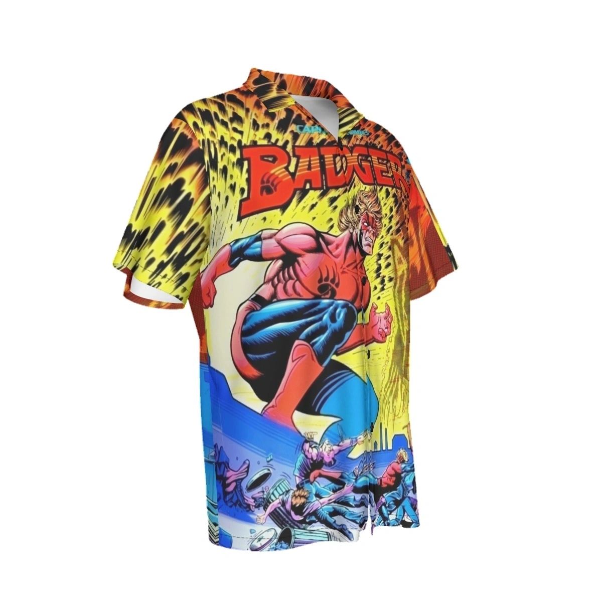 BADGER 1 ALL OVER PRINT SHIRT AND TANK